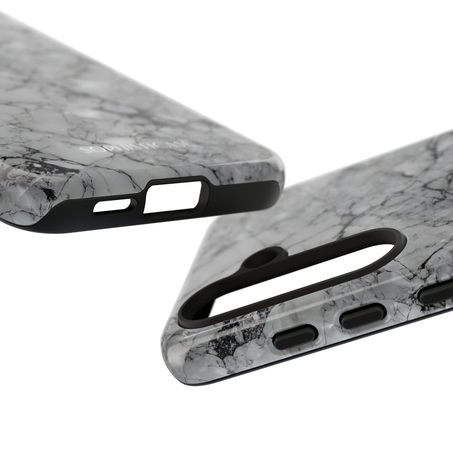 Marble Opulence in Grey - iPhone Case, Samsung Galaxy Case, Google Pixel Case
