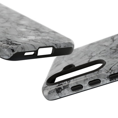 Marble Opulence in Grey - iPhone Case, Samsung Galaxy Case, Google Pixel Case