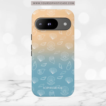 Seashell Society in Sandy Shore - iPhone Case, Samsung Galaxy Case, Google Pixel Case