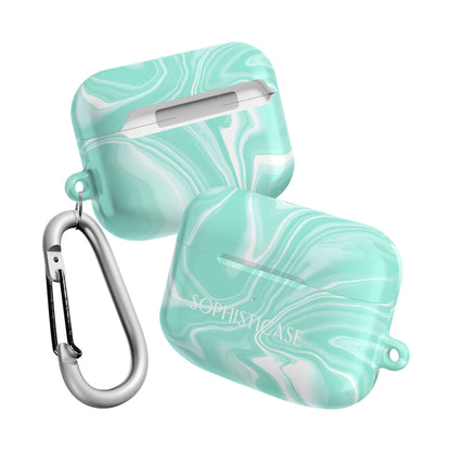 AirPod Cases - Liquid Dreams in Green