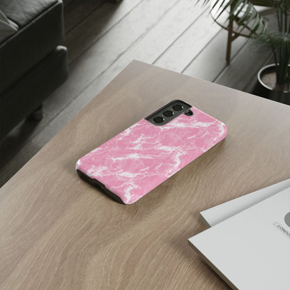 Marble Crush in Pink - Tough Phone Case