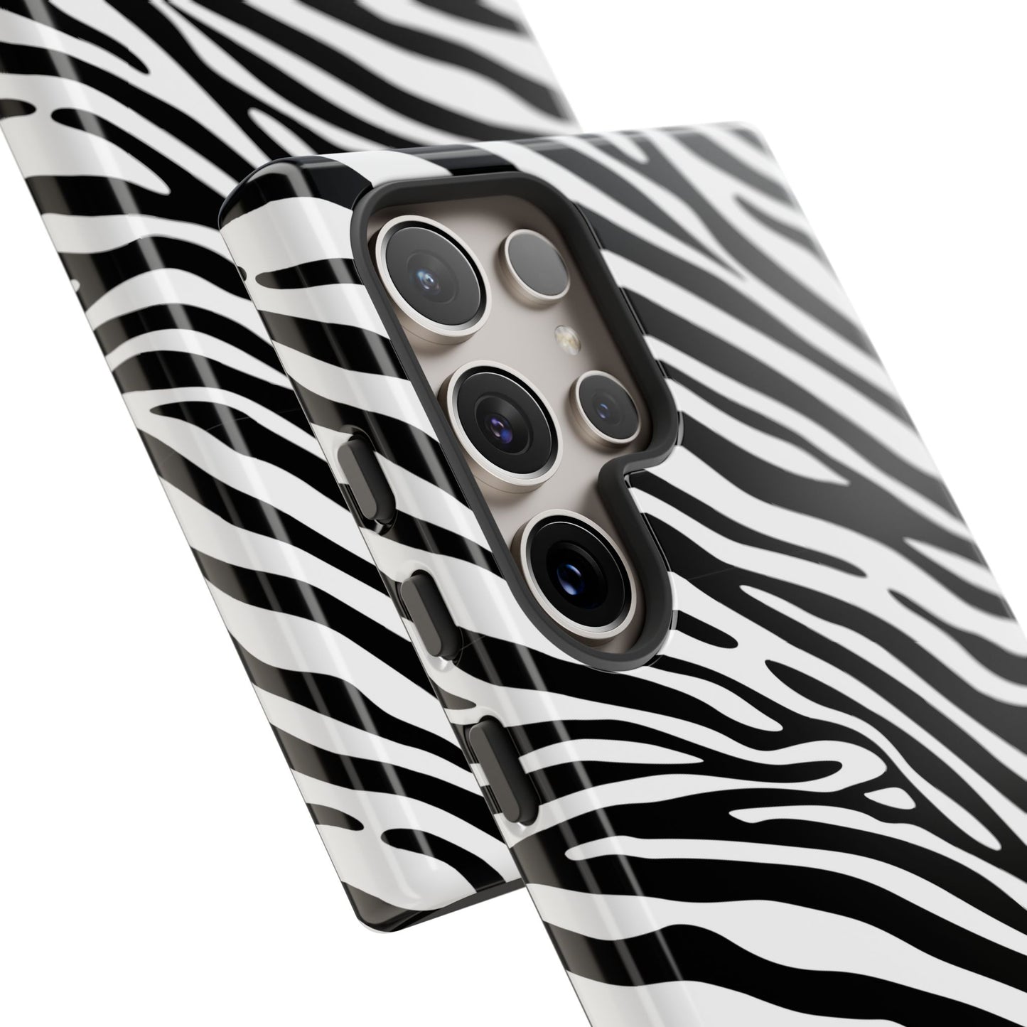 Dark Thoughts in Urban Zebra - Tough Phone Case