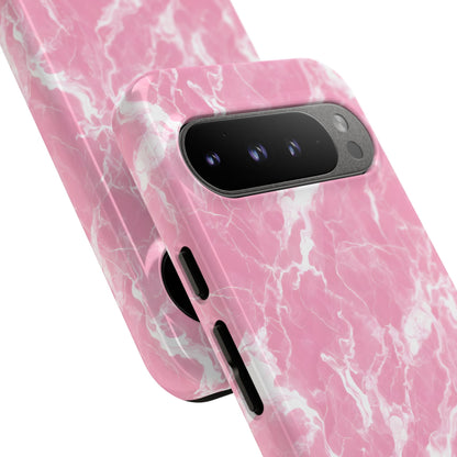 Marble Crush in Pink - Tough Phone Case