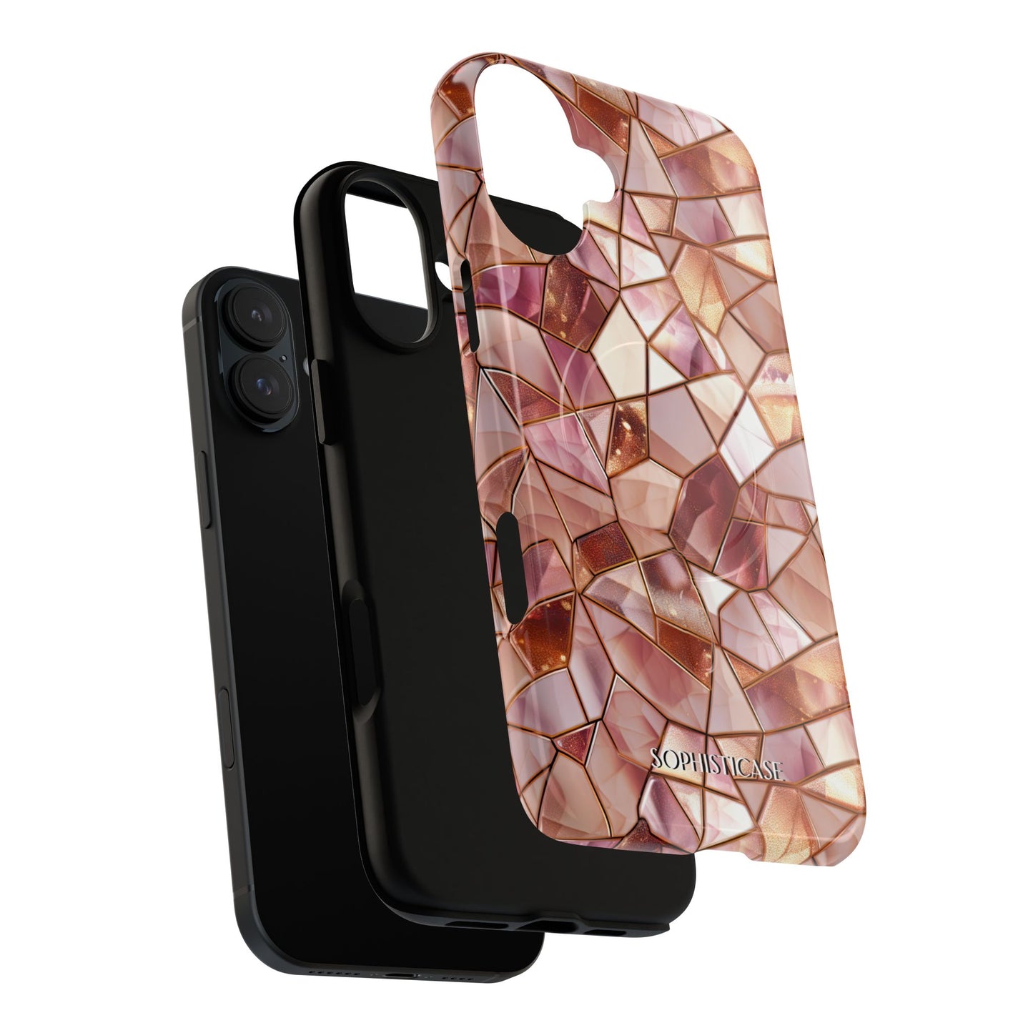 Rose' Runway in Champagne Mosaic - Magsafe Case