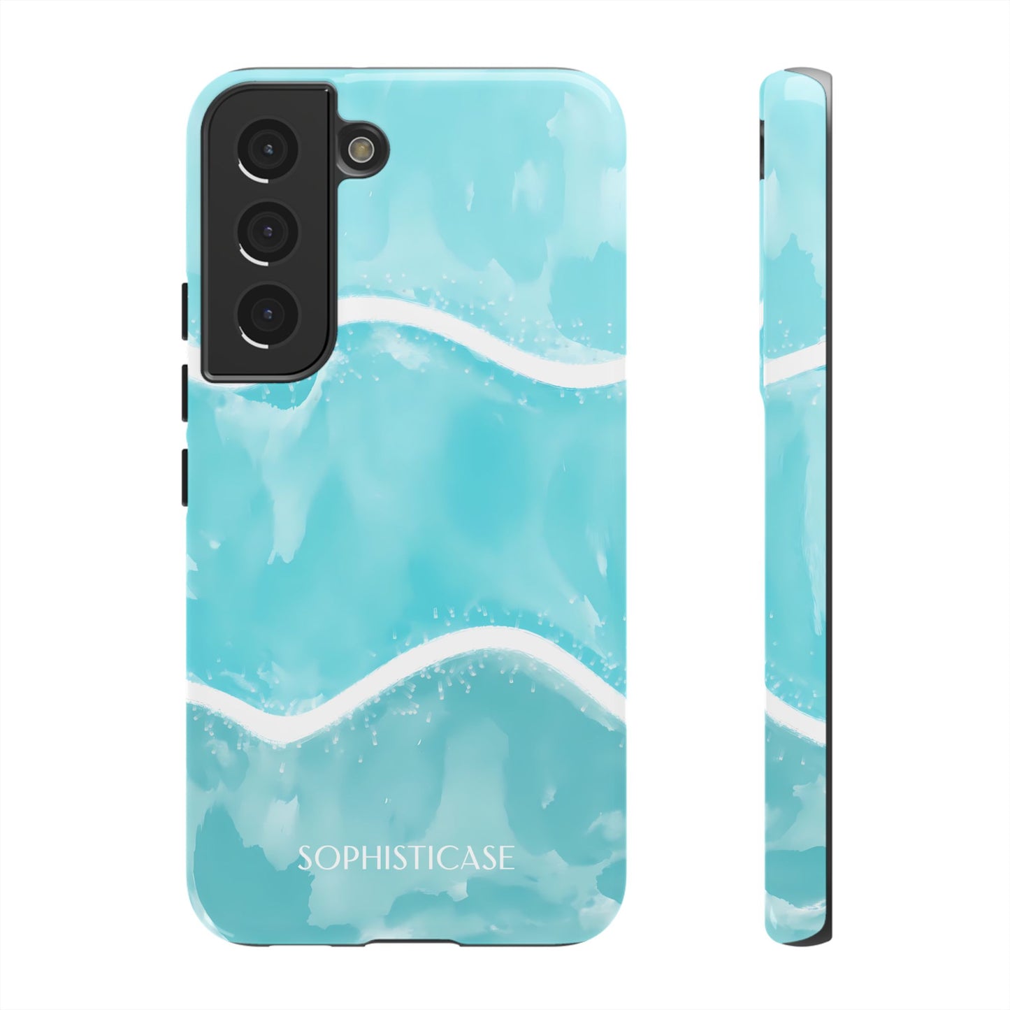 Serenity in Aqua - Drop Proof Phone Case for Samsung Galaxy