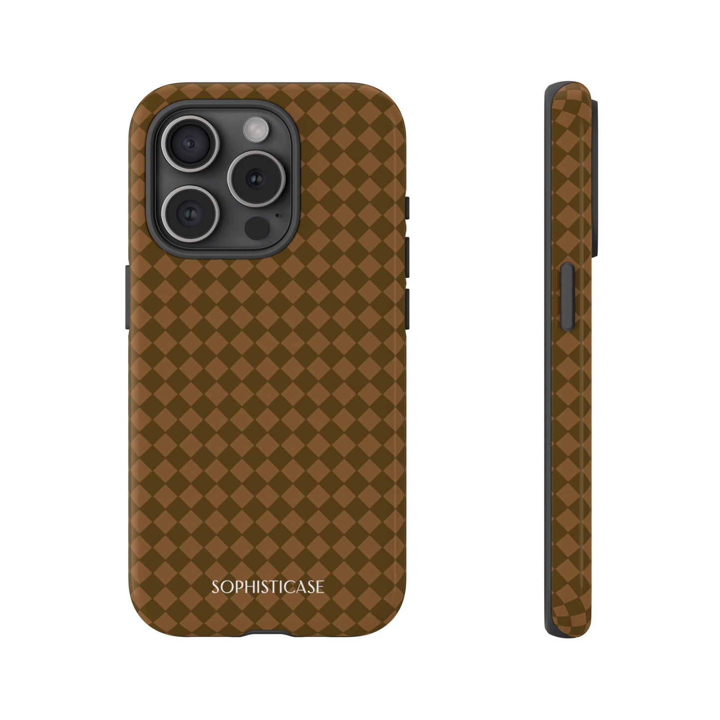 Diamond Diva in Deep Brown - iPhone Case, Samsung Galaxy Case, Google Pixel Case