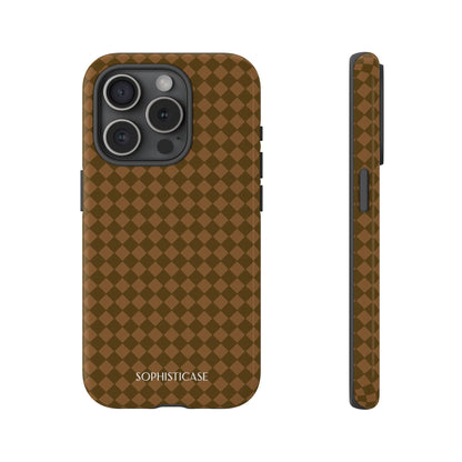 Diamond Diva in Deep Brown - iPhone Case, Samsung Galaxy Case, Google Pixel Case