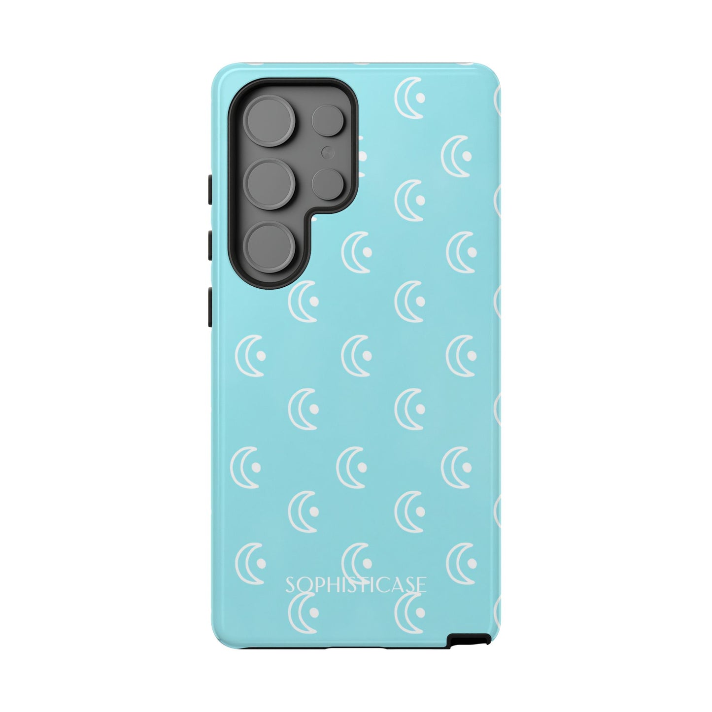 Moon Phase in Aqua - Tough Phone Case for Samsung Galaxy