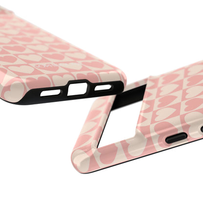Tough Love in Pink - Tough Phone Case