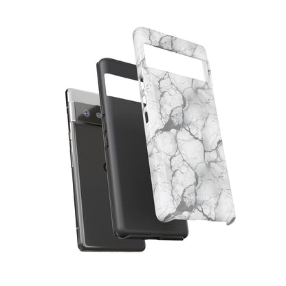 Marble Opulence in Charcoal Grey - Google Pixel Case