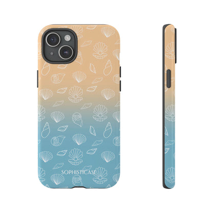 Seashell Society in Sandy Shore - iPhone Case, Samsung Galaxy Case, Google Pixel Case