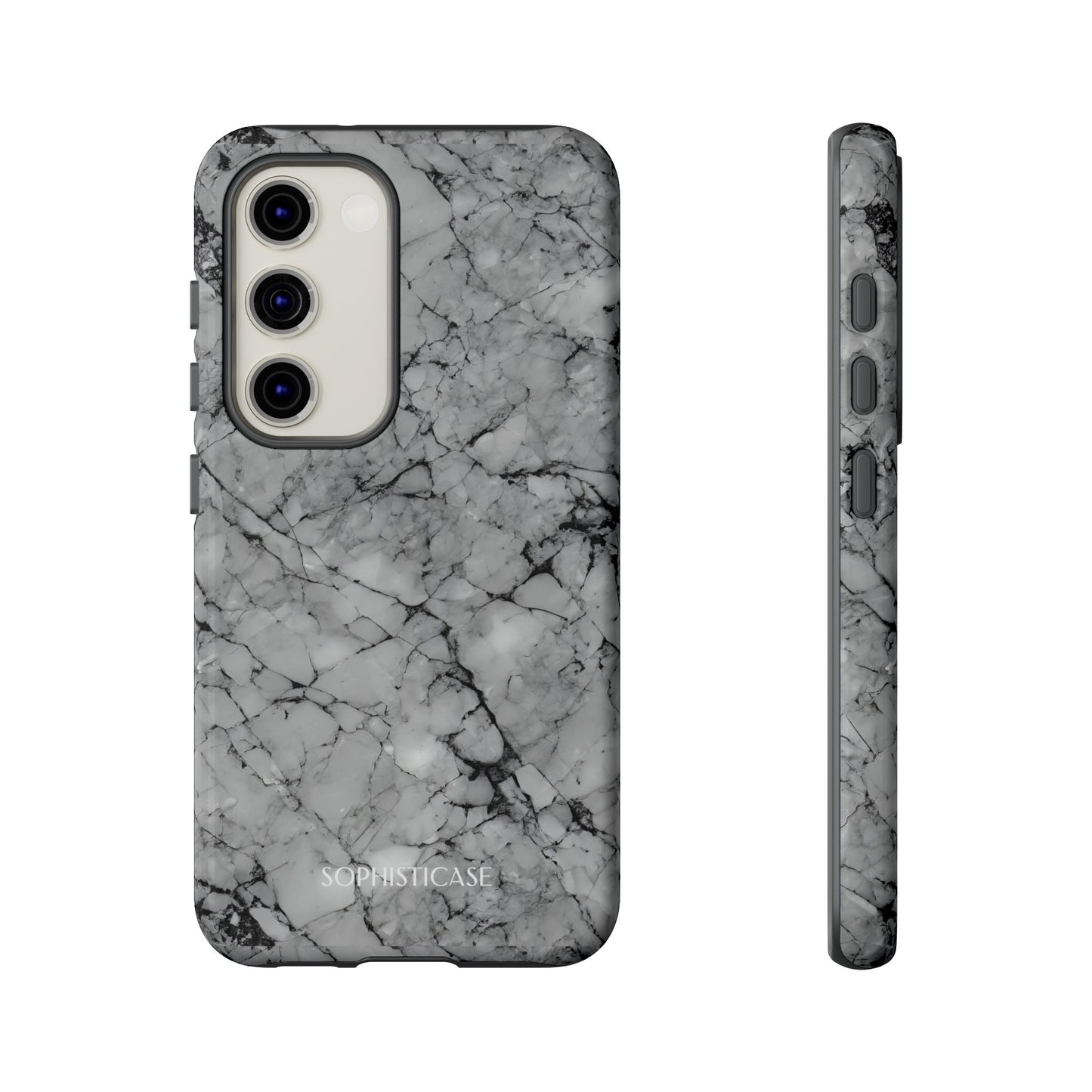 Marble Opulence in Grey - iPhone Case, Samsung Galaxy Case, Google Pixel Case