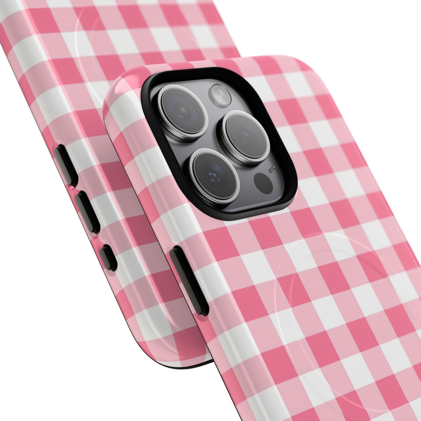 Gingham in Salmon - Magsafe Case