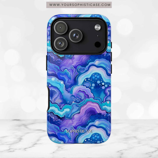 Nightstone in Lapis Wave - Tough Phone Case