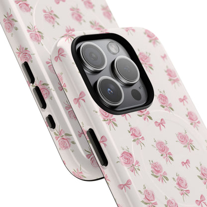 The Sweetest Thing in Coquette Roses and Bows - iPhone Magsafe Case