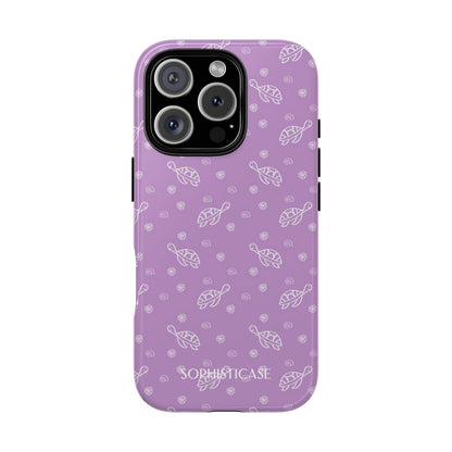 Turtle Island in Purple - Drop Proof iPhone Case