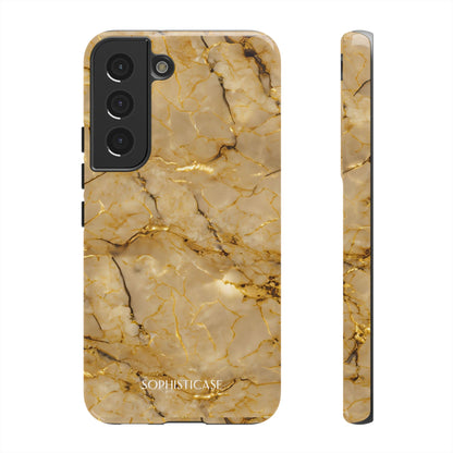 Marble Opulence in Gold - iPhone Case, Samsung Galaxy Case, Google Pixel Case