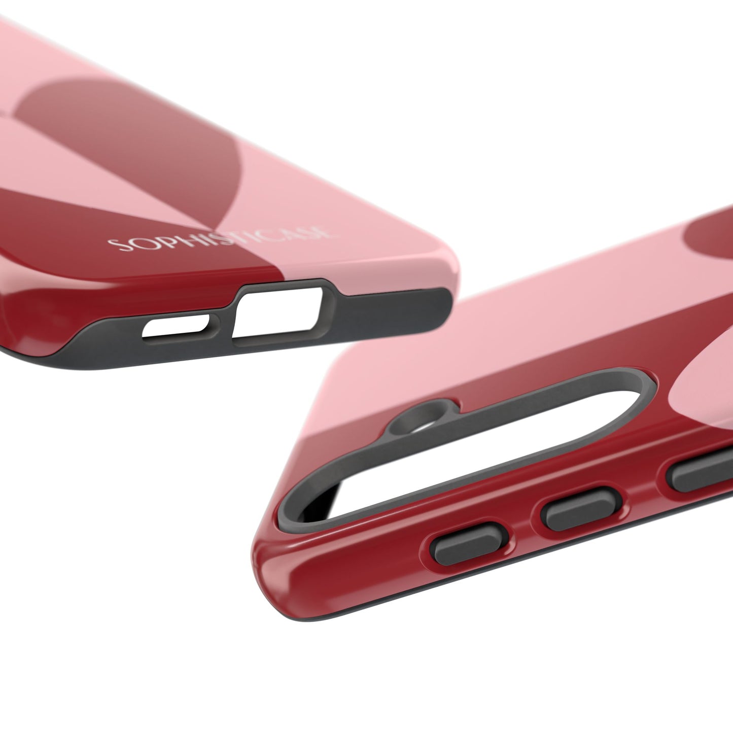 Be Mine in Red and Pink - iPhone Case, Samsung Galaxy Case, Google Pixel Case