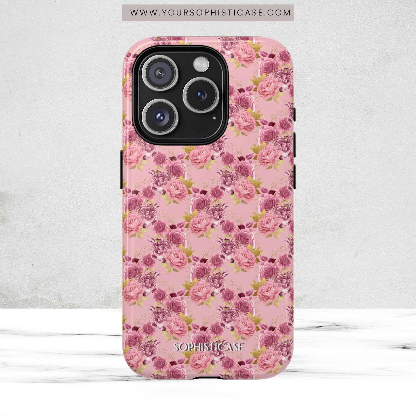 Rose Diamond Romance in Amelie - Magsafe Case