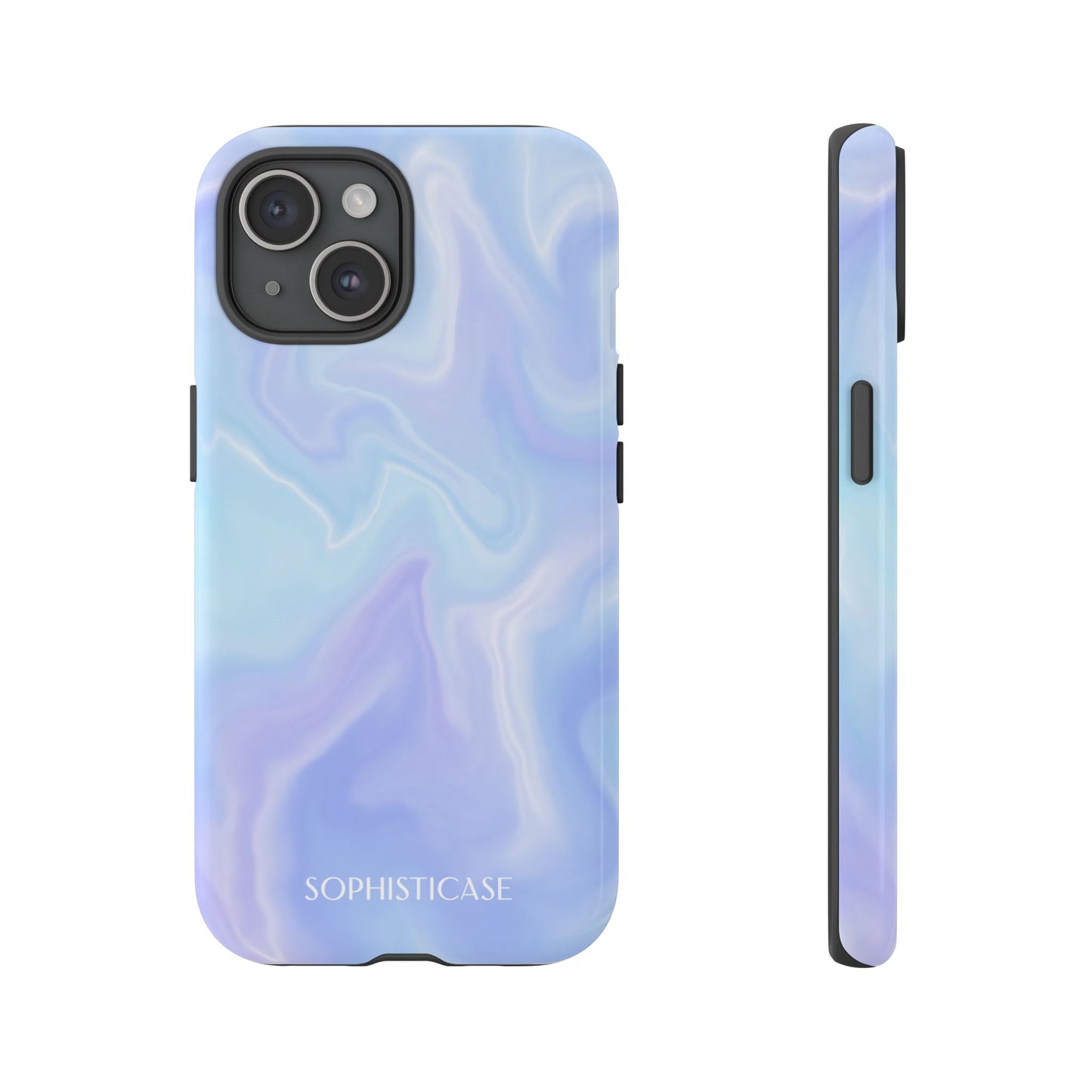 Liquid Magic in Blue Haze - iPhone Case