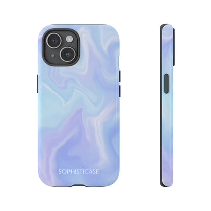 Liquid Magic in Blue Haze - iPhone Case