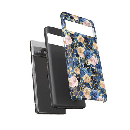 Royal Floral in Midnight Rose - Tough Phone Case