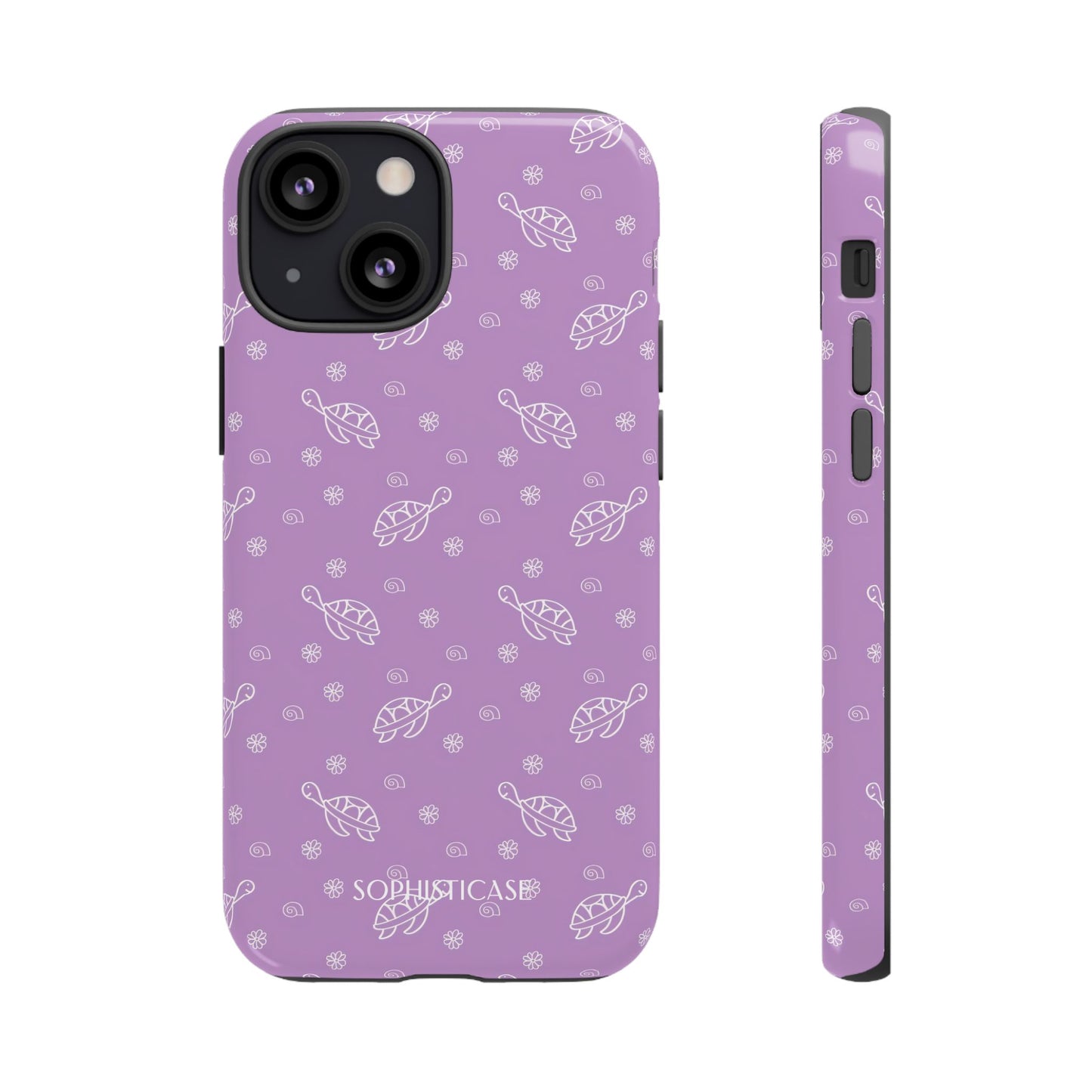 Turtle Island in Purple - iPhone Case