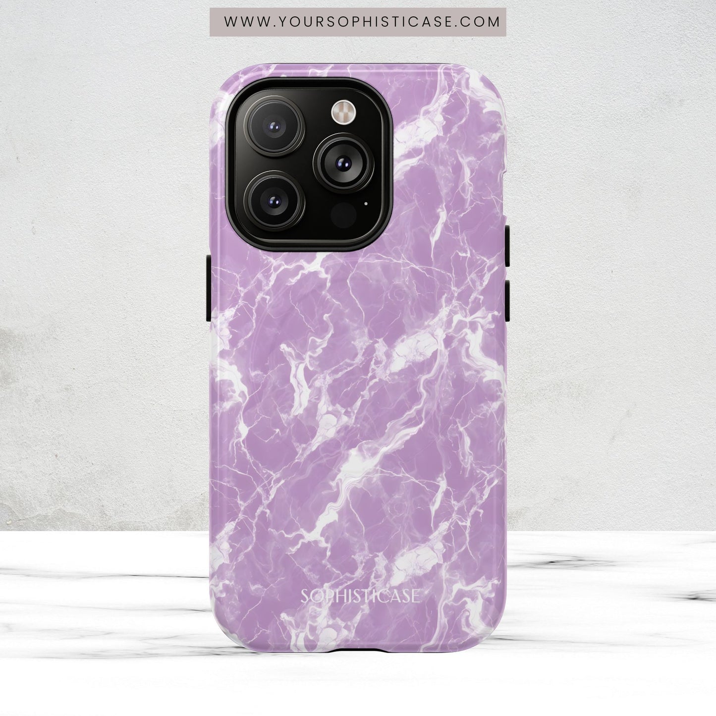 Marble Crush in Purple - Magsafe Case