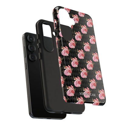 Rose Diamond Romance in Vivienne - Tough Phone Case