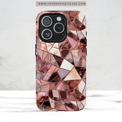Rose' Runway in Merlot Mosaic - Magsafe Case