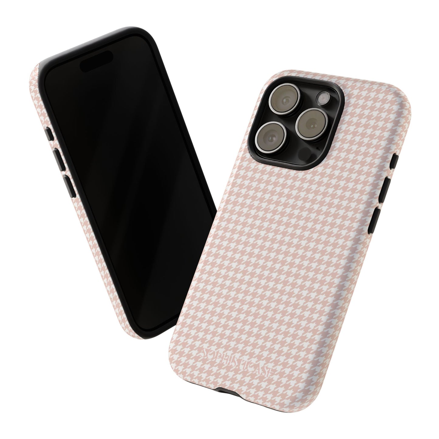 Tough Case - Houndstooth in Neutral