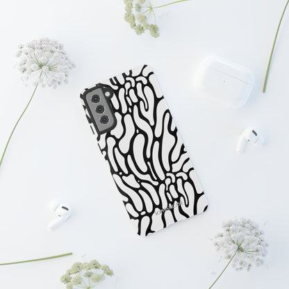 Dark Thoughts in Onyx - Tough Phone Case