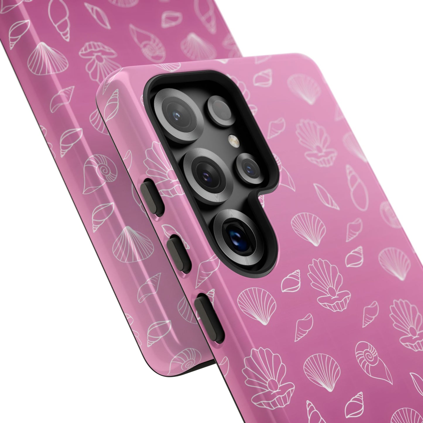 Seashell Society in Purple - iPhone Case, Samsung Galaxy Case, Google Pixel Case