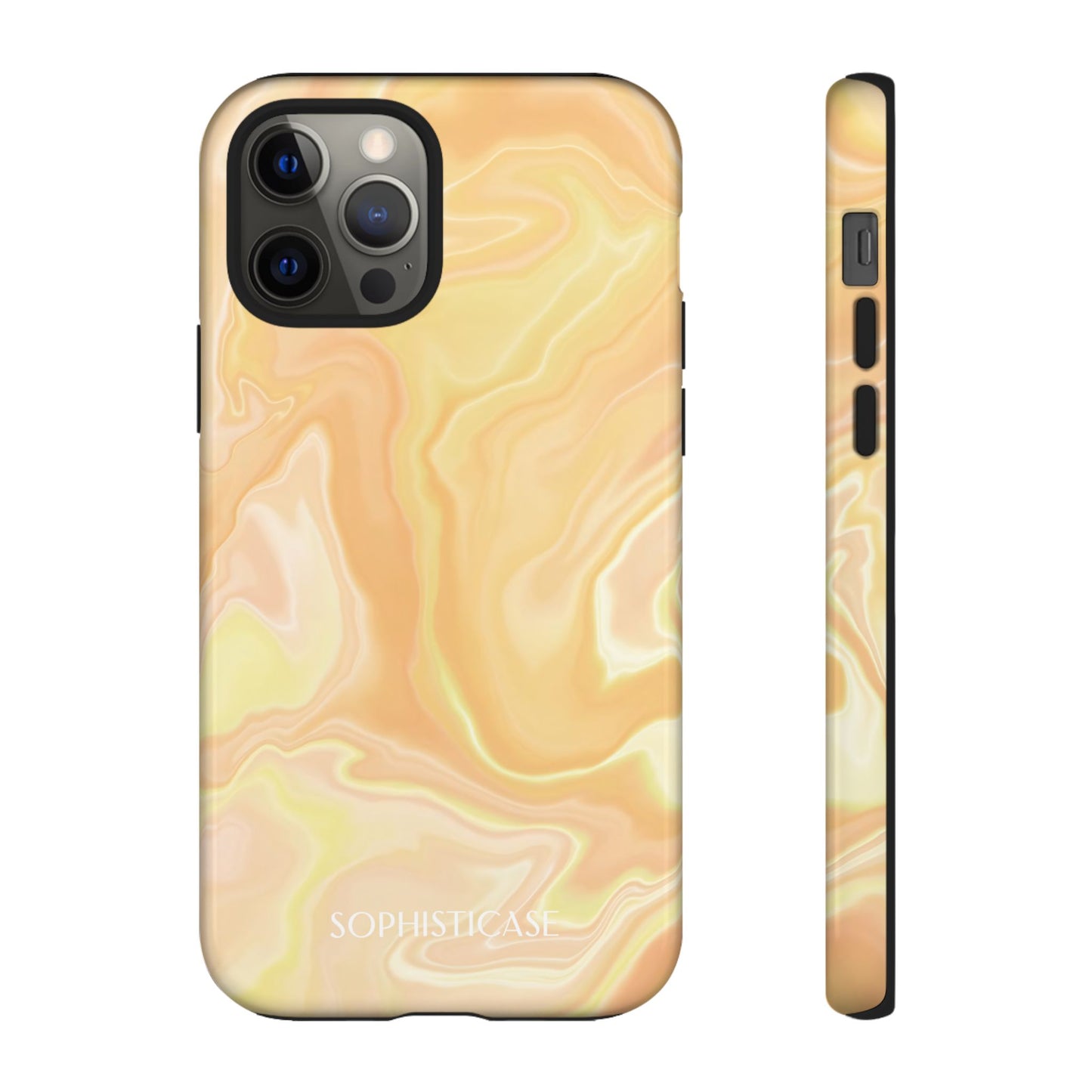 Liquid Magic in Yellow Haze - iPhone Case