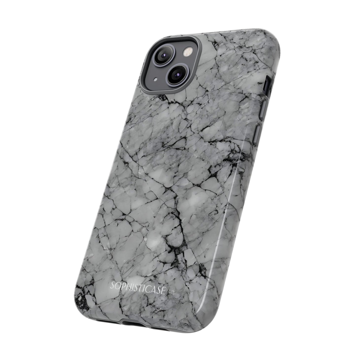 Marble Opulence in Grey - iPhone Case, Samsung Galaxy Case, Google Pixel Case