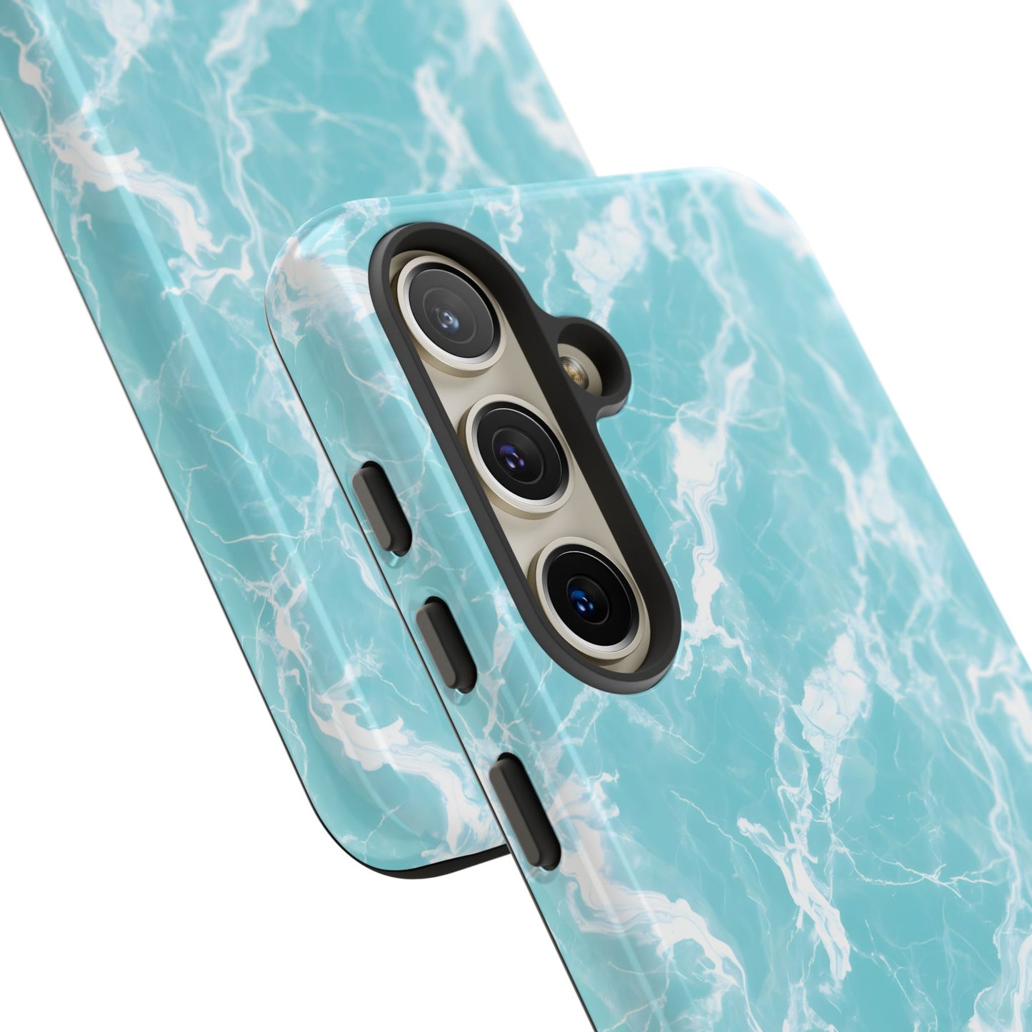 Marble Crush in Aqua - Tough Phone Case
