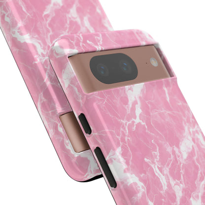 Marble Crush in Pink - Tough Phone Case