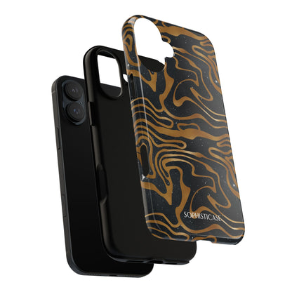 Cosmic Zebra in Black - iPhone Case, Samsung Galaxy Case, Google Pixel Case