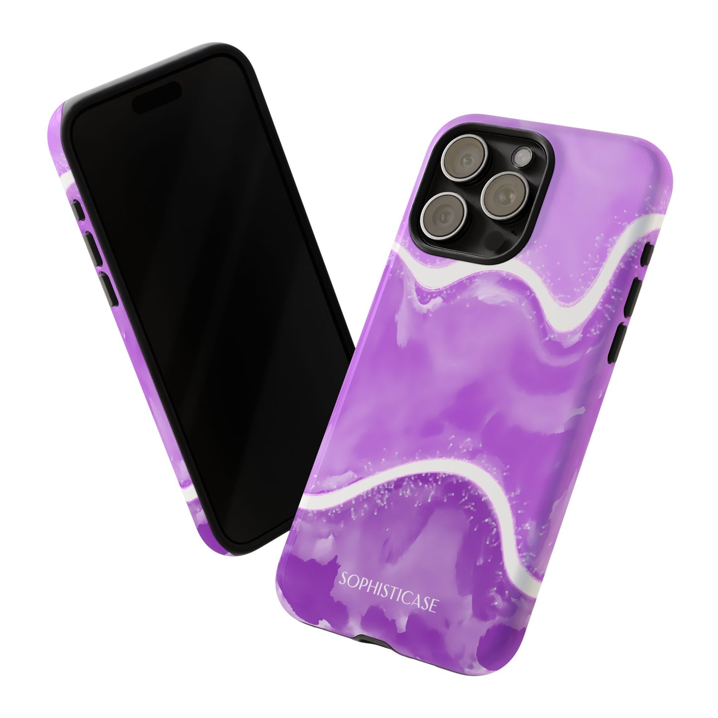 Serenity in Deep Purple - iPhone Case