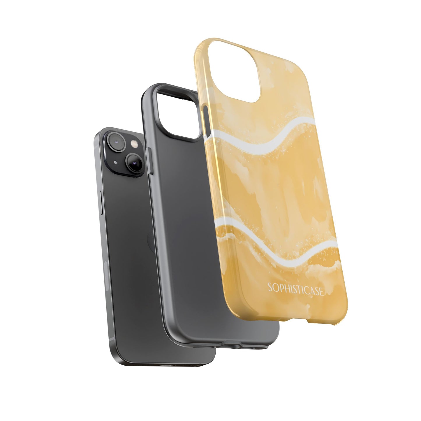 Serenity in Yellow - Protective Phone Case for iPhone