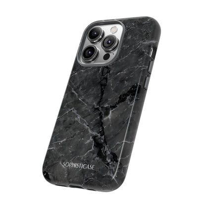 Marble Opulence in Black - iPhone Case, Samsung Galaxy Case, Google Pixel Case