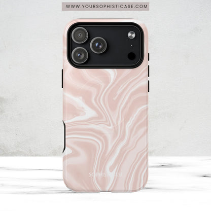 Liquid Dreams in Neutral Beige - Magsafe Case