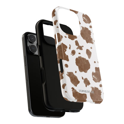 Holy Cow in Brown - iPhone Case