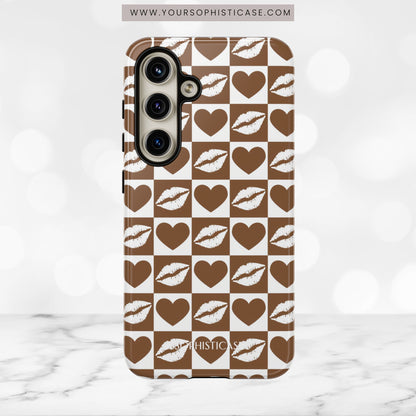 Belle Amie in Deep Brown - Tough Phone Case