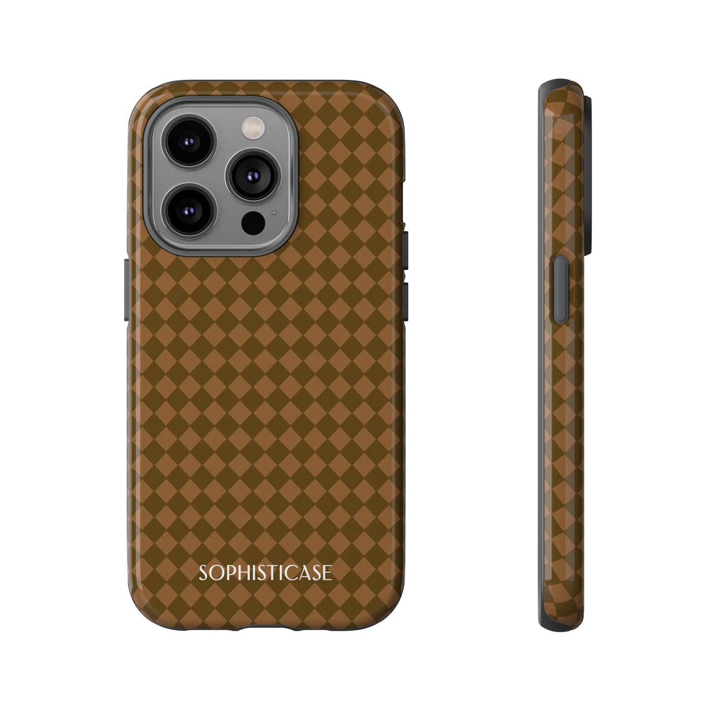 Tough Case - Diamond Diva in Deep Brown