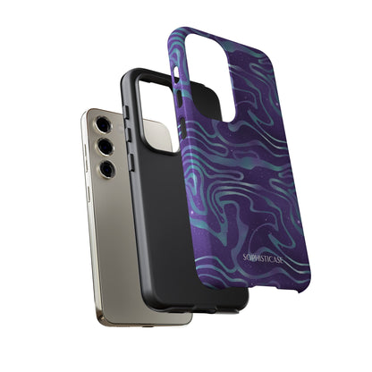 Cosmic Gold in Blue & Purple - iPhone Case, Samsung Galaxy Case, Google Pixel Case