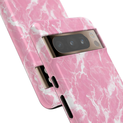 Marble Crush in Pink - Tough Phone Case