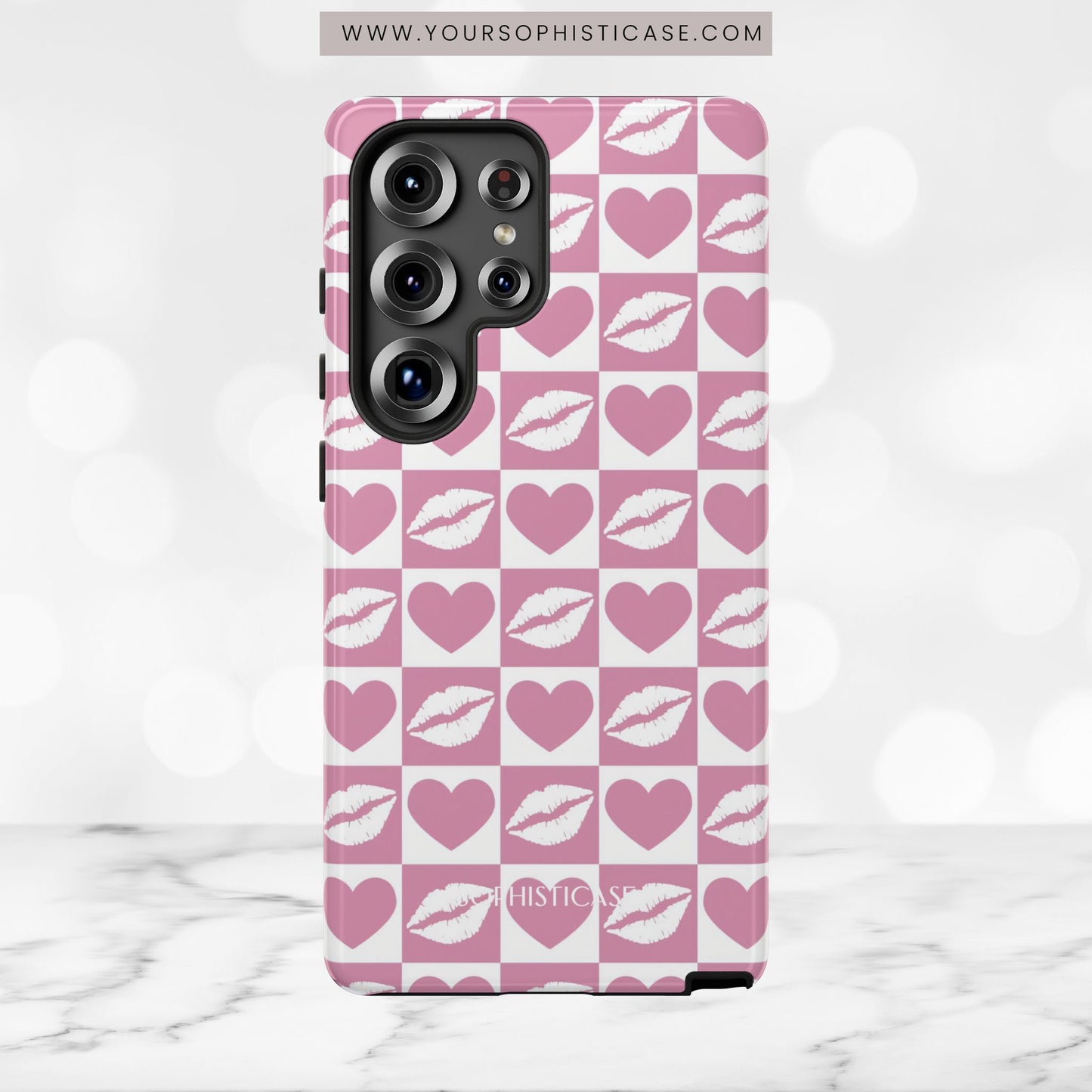 Belle Amie in Pink - Tough Phone Case