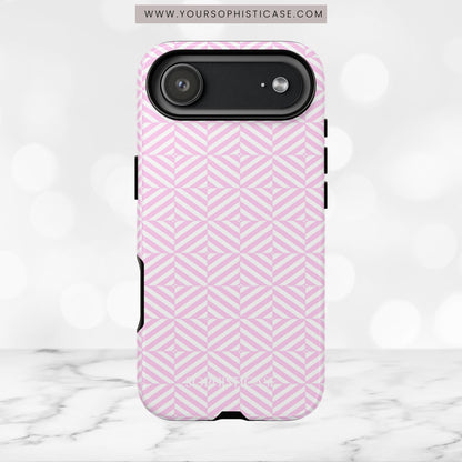 Illusions in Pink - iPhone Case, Samsung Galaxy Case, Google Pixel Case