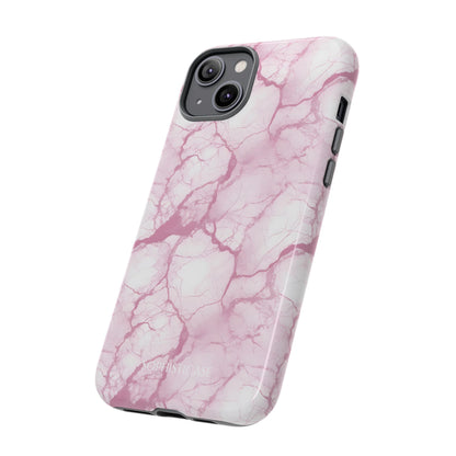 Marble Opulence in Pink - Tough Phone Case